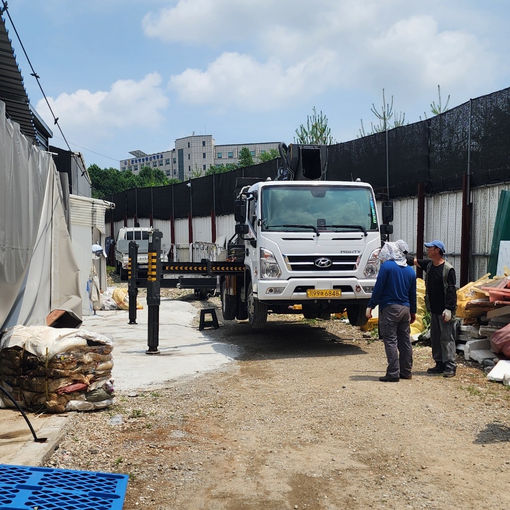 강원 강릉 스카이차 외벽 보수